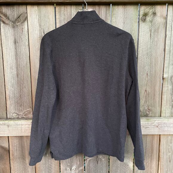 Polo Ralph Lauren Pullover Sweater 1/4 Zip Classics Mock Neck Gray Small NWT - Picture 2 of 8